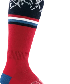 Darn Tough Alpenglow OTC Sock Lightweight Red