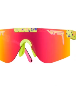 Pit Viper XS The 1993Non-Polarized Mirror, Non-Polarized, Z87+ Safety RatedYellow Accesories