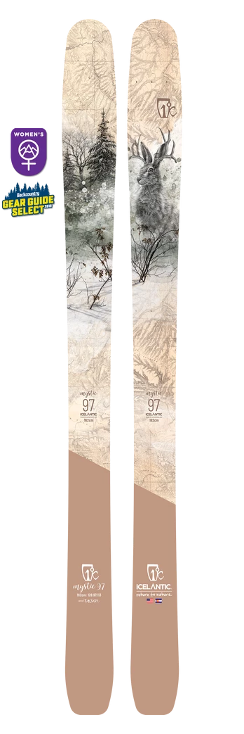 Icelantic Skis Icelantic Mystic 97 Ski 21/22 1 Icelantic Skis Icelantic Mystic 97 Ski 21/22