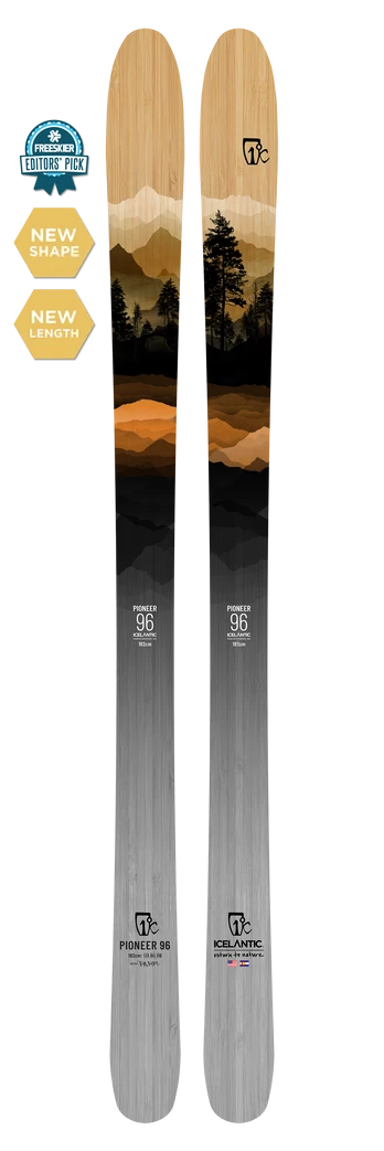 ICELANTIC PIONEER 96 SKI 21/22 Skis 1 ICELANTIC PIONEER 96 SKI 21/22 Skis