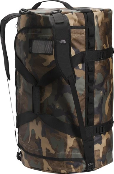Women's Apparel The North Face Base Camp Duffel XL Kelp Tan TNF Camo Print/TNF Black OS 2 Women's Apparel The North Face Base Camp Duffel XL Kelp Tan TNF Camo Print/TNF Black OS