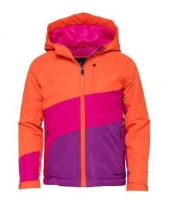 Artcix Arctix Girls Frost Jacket Clementine Children's And Youth Apparel