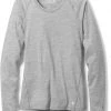 Base Layers Smartwool Women's Merino 150 Baselayer Long Sleeve Light Gray Heather