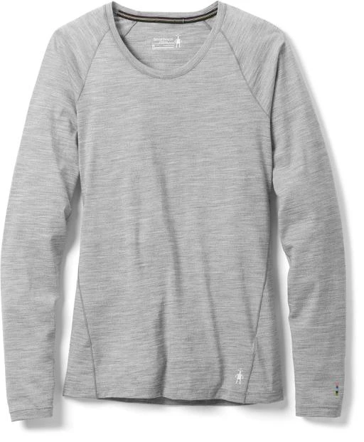 Base Layers Smartwool Women's Merino 150 Baselayer Long Sleeve Light Gray Heather 1 Base Layers Smartwool Women's Merino 150 Baselayer Long Sleeve Light Gray Heather