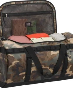 Women's Apparel The North Face Base Camp Duffel XL Kelp Tan TNF Camo Print/TNF Black OS 5 Women's Apparel The North Face Base Camp Duffel XL Kelp Tan TNF Camo Print/TNF Black OS