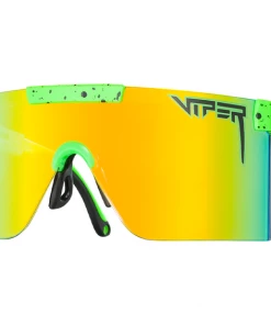 Accesories Pit Viper The IntimidatorThe BoomslangZ87+Mirror, Non-Polarized, Z87+ Safety RatedNeon Green
