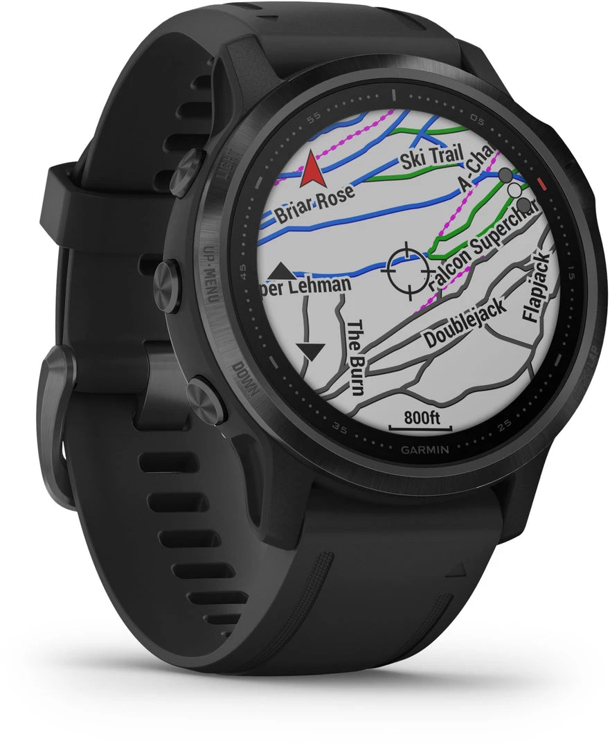 Garmin Fenix 6S Pro Mulitsport GPS Watch Black/Black 2 Garmin Fenix 6S Pro Mulitsport GPS Watch Black/Black