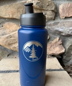 Evergreen Mountain Sports Hydration EMS Vacuum Insulated Stainless Steel Water Bottle | 22oz