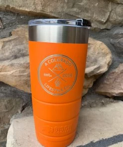 A Colorado Lifestyle Co. Colorado Lifestyle Vacuum Insulated Stainless Steel Tumbler 22oz Hydration