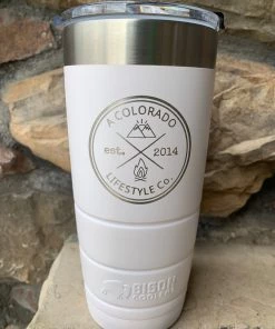A Colorado Lifestyle Co. Colorado Lifestyle Vacuum Insulated Stainless Steel Tumbler 22oz Hydration