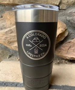 A Colorado Lifestyle Co. Colorado Lifestyle Vacuum Insulated Stainless Steel Tumbler 22oz Hydration