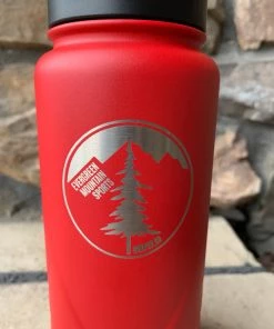 Evergreen Mountain Sports Hydration EMS Vacuum Insulated Stainless Steel Water Bottle | 22oz