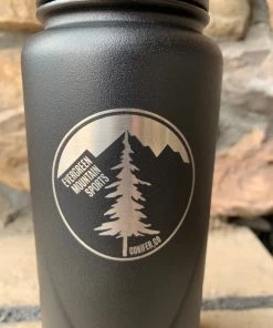 Evergreen Mountain Sports Hydration EMS Vacuum Insulated Stainless Steel Water Bottle | 22oz