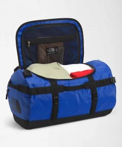 Women's Apparel The North Face Base Camp Duffel S Banff Blue/TNF Black OS