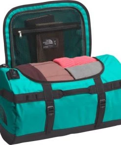 The North Face Base Camp Duffel S Porcelain Green/TNF Black OS
