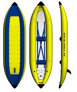 SOL Paddleboards Sol Paddle Galaxy SOLduo Double Inflatable Kayak