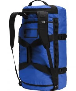 Women's Apparel The North Face Base Camp Duffel M Banff Blue/TNF Black OS