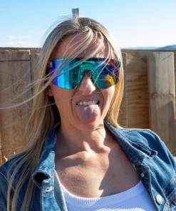 Pit Viper The Double WidesThe Absolute LibertyPolarizedMirror, PolarizedBlack E-Spo Accesories