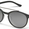 Suncloud Belmont Sunglass: Black/Polarized Gray Polarized Lens