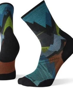 Socks Smartwool PhD Pro Endurance Print Crew Sock Multi Color