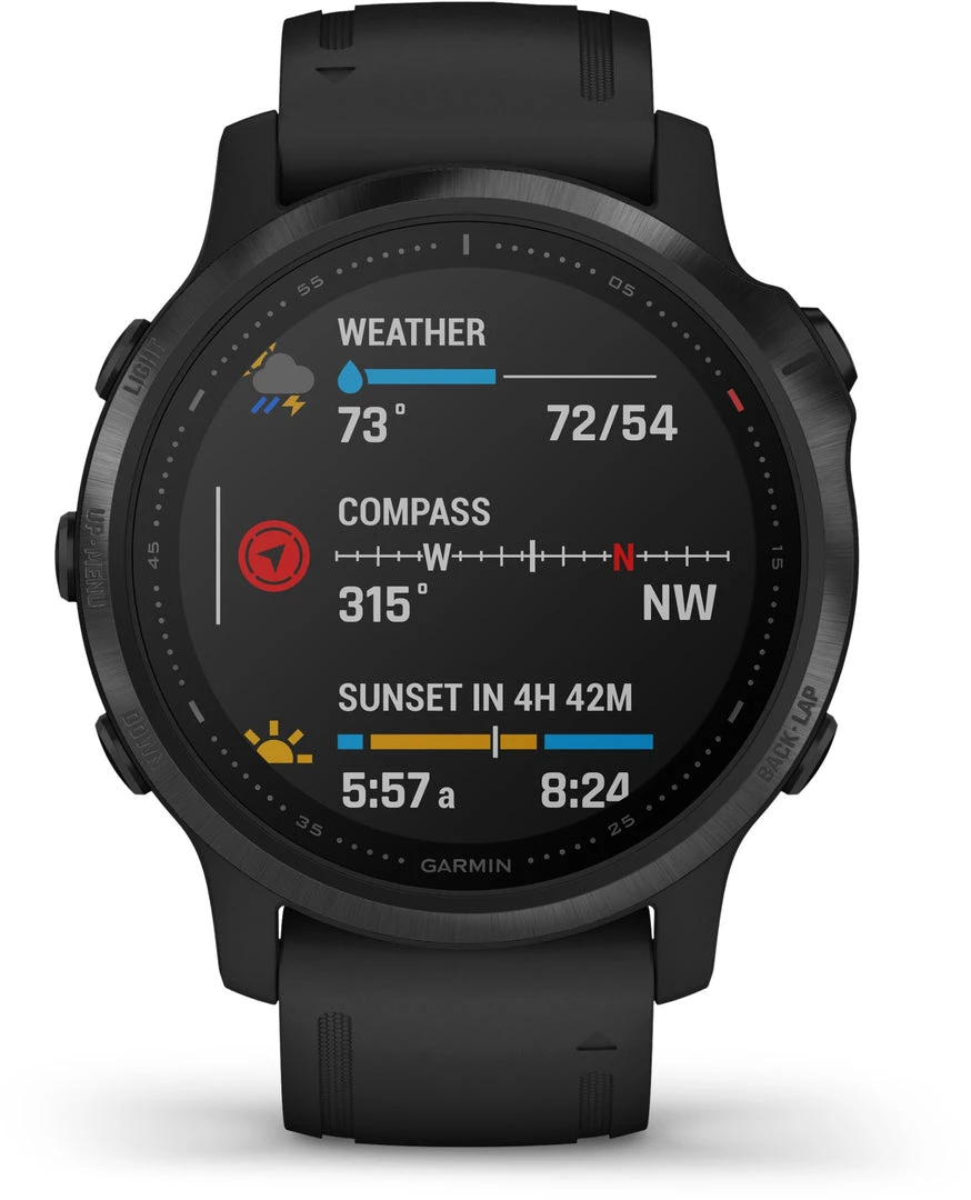 Garmin Fenix 6S Pro Mulitsport GPS Watch Black/Black 4 Garmin Fenix 6S Pro Mulitsport GPS Watch Black/Black