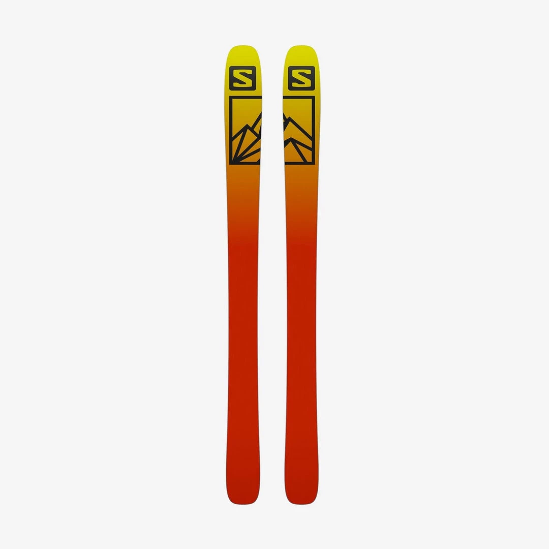 Salomon QST 106 Skis 20/21 Oil Green/Orange 2 Salomon QST 106 Skis 20/21 Oil Green/Orange