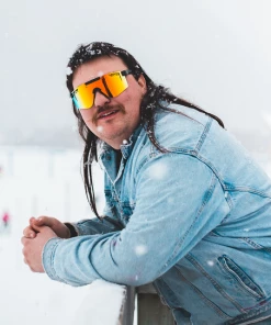 Pit Viper The Double WidesThe MysteryNon-PolarizedMirror, PolarizedBlackE-Spot