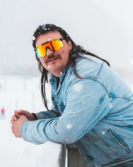 Pit Viper The Double WidesThe MysteryPolarizedMirror, PolarizedBlack 3 Pit Viper The Double WidesThe MysteryPolarizedMirror, PolarizedBlack