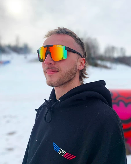 Pit Viper The Double WidesThe MysteryPolarizedMirror, PolarizedBlack 4 Pit Viper The Double WidesThe MysteryPolarizedMirror, PolarizedBlack