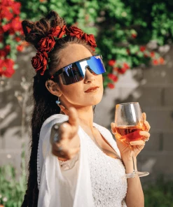 Pit Viper The IntimidatorThe PeacekeeperZ87+Mirror, Non-Polarized, Z87+ Safety RatedBlack Accesories